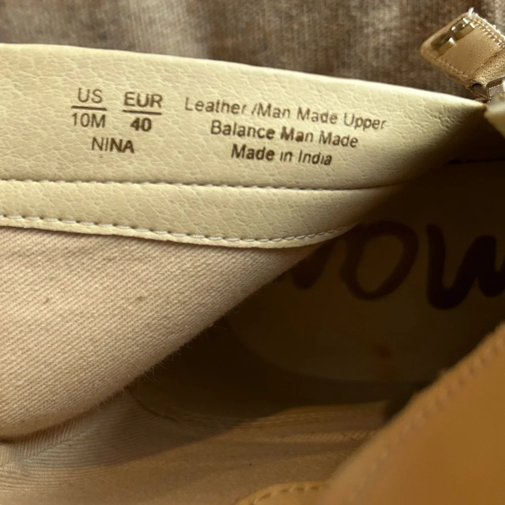 Sam Edelman Lace Up Leather Boots - Picture 10 of 11